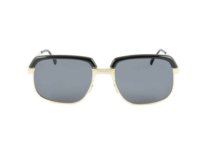 Ilario C Gold Black - Original Vintage Sunglasses (OV17053)