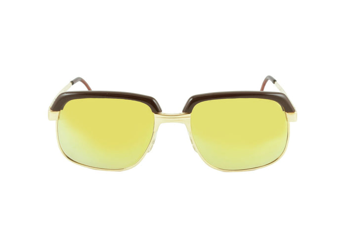Ilario C Gold Brown - Original Vintage Sunglasses (OV17055)